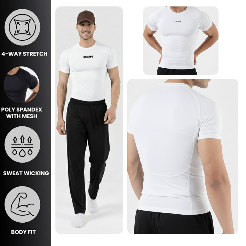 Gymape Men compression T-shirt