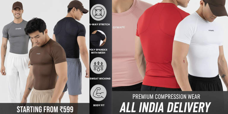 GymApe Men Compression T-shirt