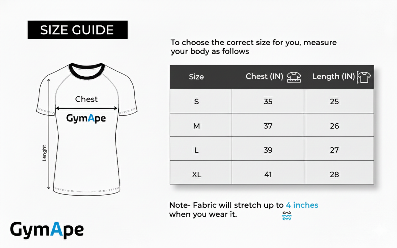 Gymape Men Compression T-shirt