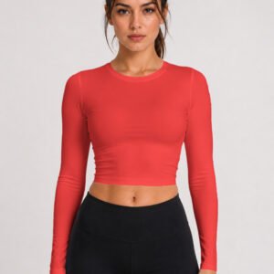 GymApe Women Red Compression