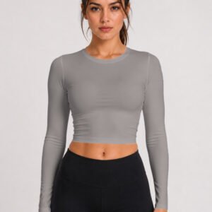 GymApe Women Grey Compression