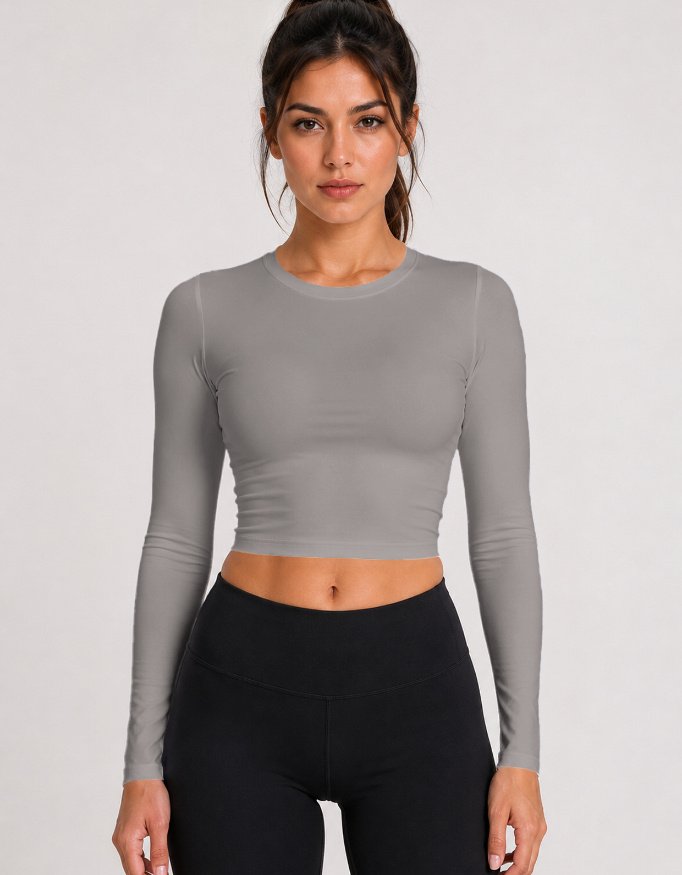 GymApe Women Grey Compression