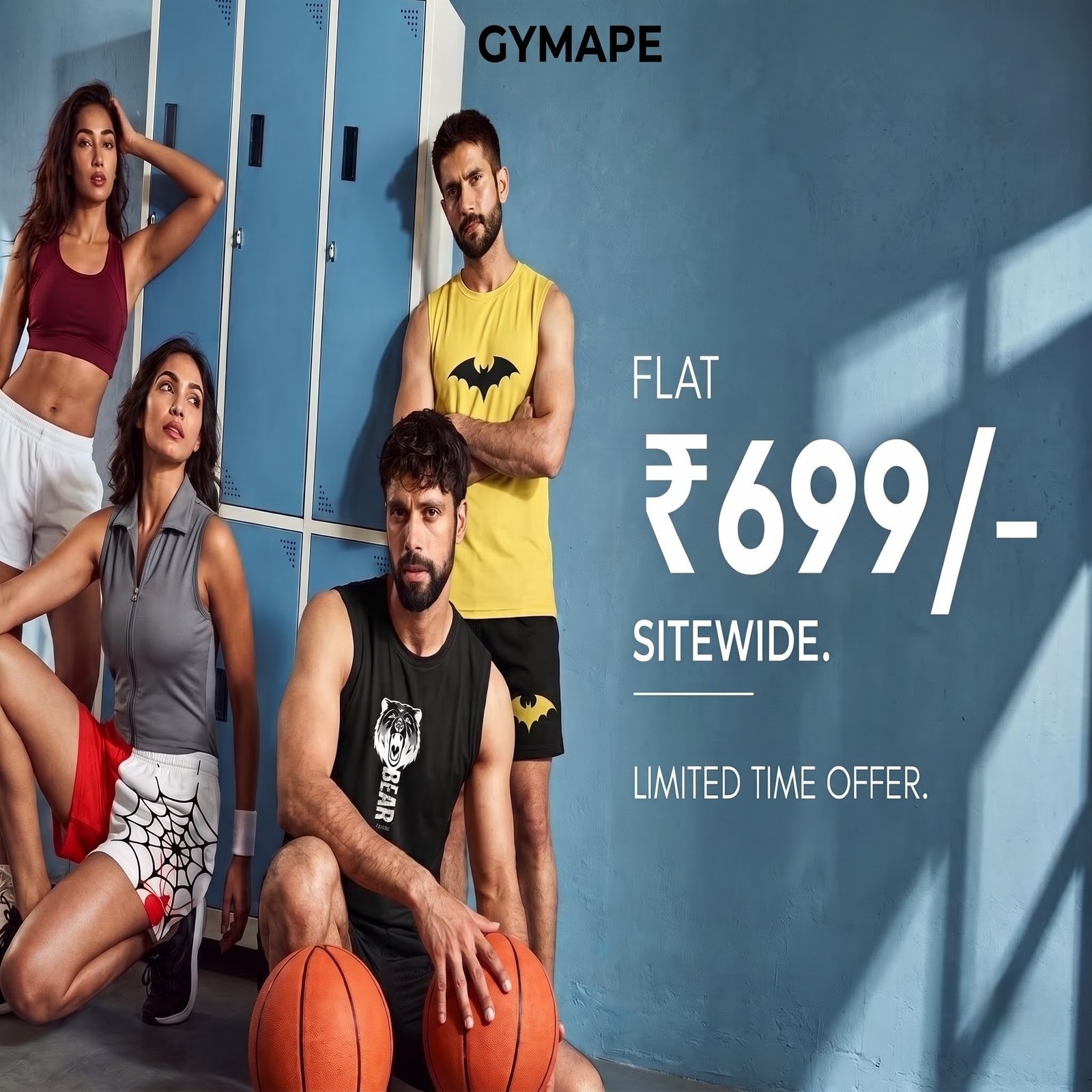 Product starting from 699 rupees gymape
